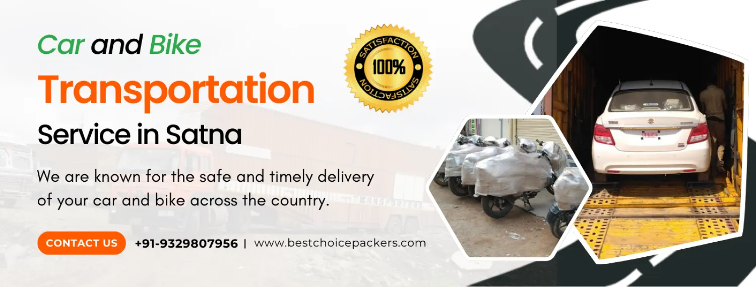 Car Bike Transportation Service Satna